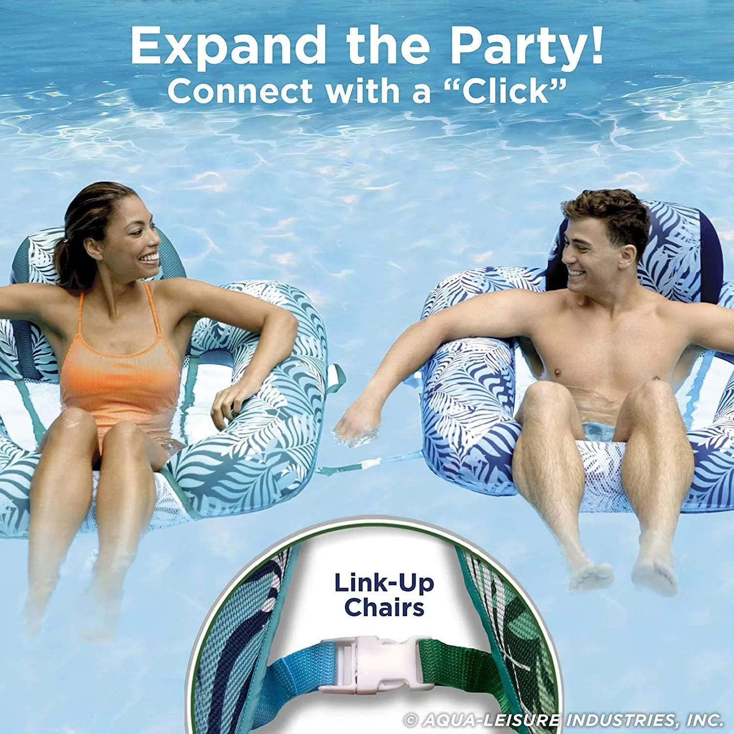 Aqua Pool Chair Float for Adults – Zero Gravity Pool Floats – Multiple Colors/Shapes/Styles – for Adults and Kids Floating