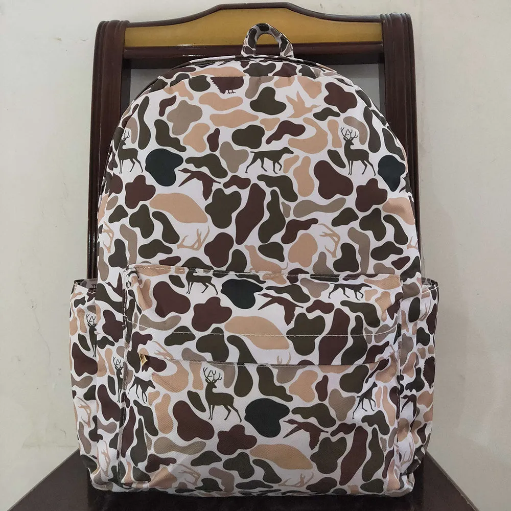 Baby Kids Deer Camouflage Backpacks Bags