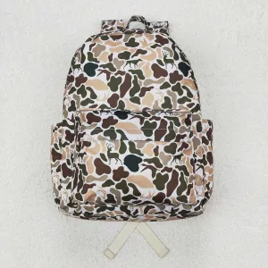 Baby Kids Deer Camouflage Backpacks Bags