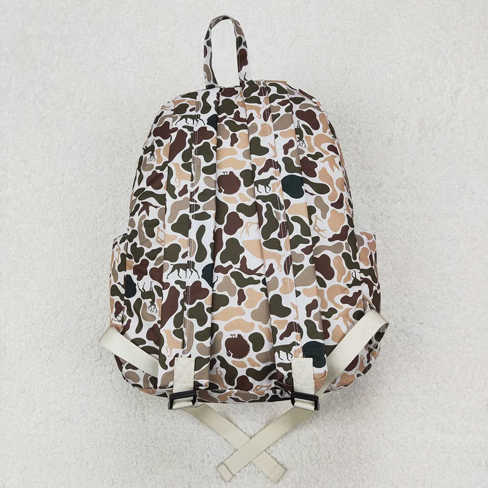 Baby Kids Deer Camouflage Backpacks Bags