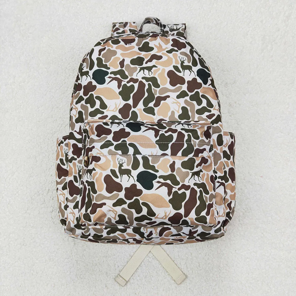 Baby Kids Deer Camouflage Backpacks Bags