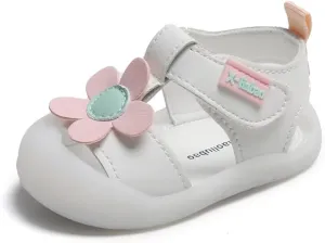 Baby Summer Sandals Breathable Mesh Rubber Sole Non-Slip Outdoor Shoes for Boys and Girls 9-30 Months