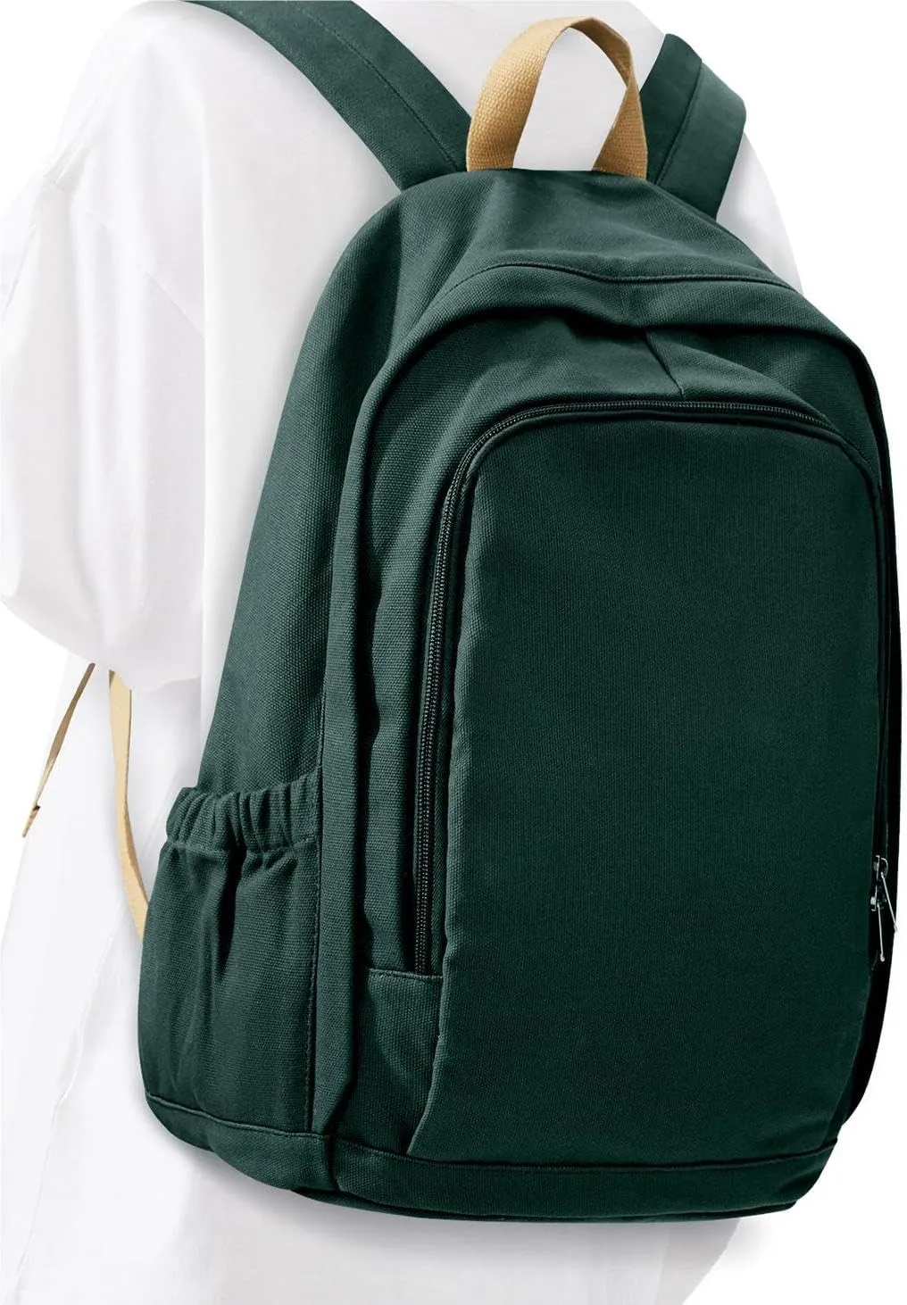 Backpack for School Women Men, Canvas Backpack Bookbag for Teens Girls Boys, Lightweight College School Back Pack Book Bag Casual Daypack Mochilas Escolares para Adolescentes