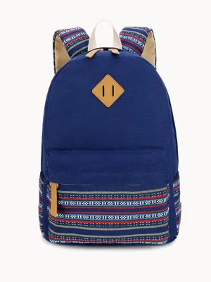 Backpack Free international delivery School Cute Minimalistic Canvas