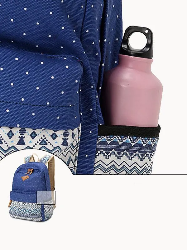 Backpack Free international delivery School Cute Minimalistic Canvas