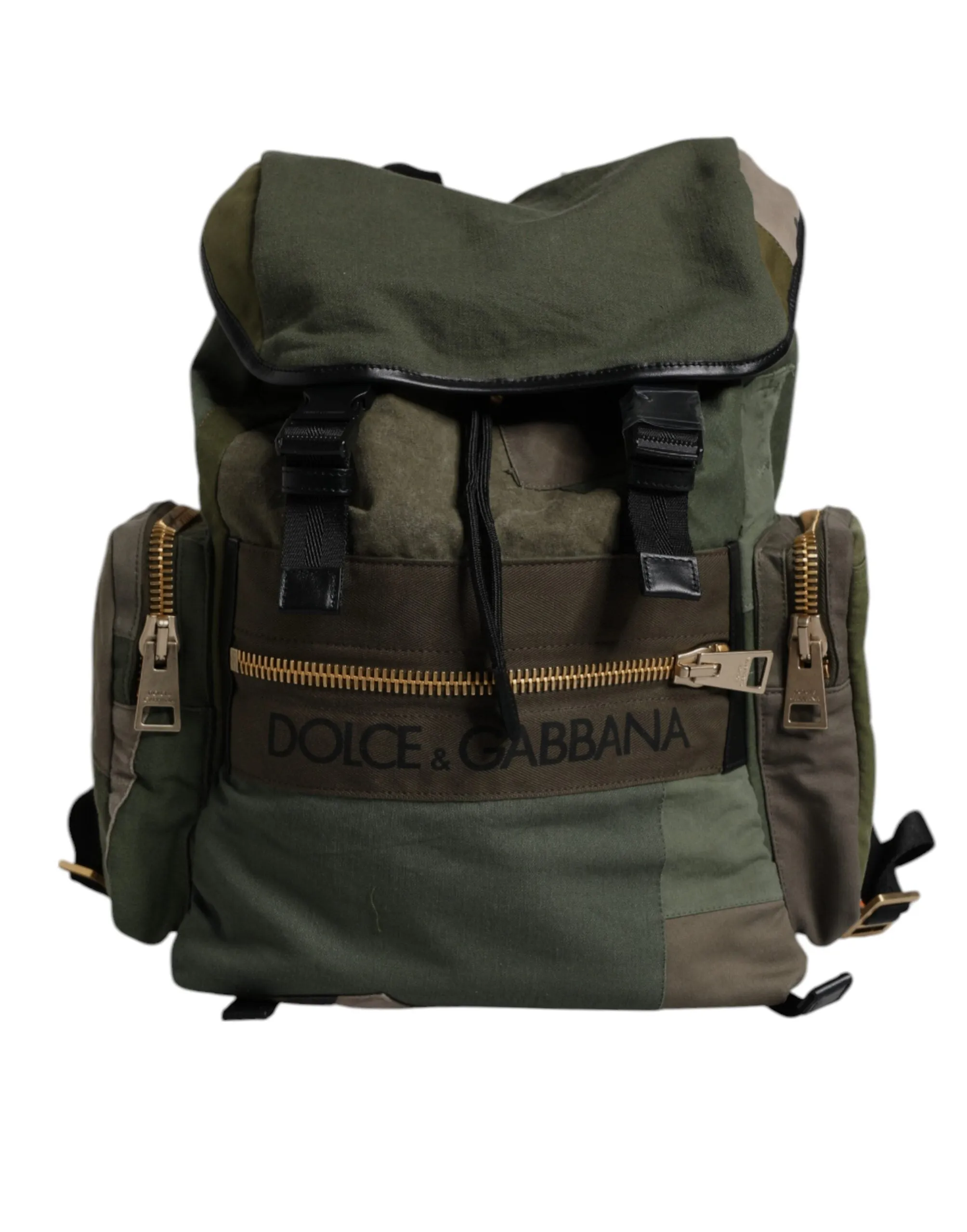 Bag Convenient delivery & Dolce Green Patchwork Unbeatable assortment School Backpack Military Gabbana