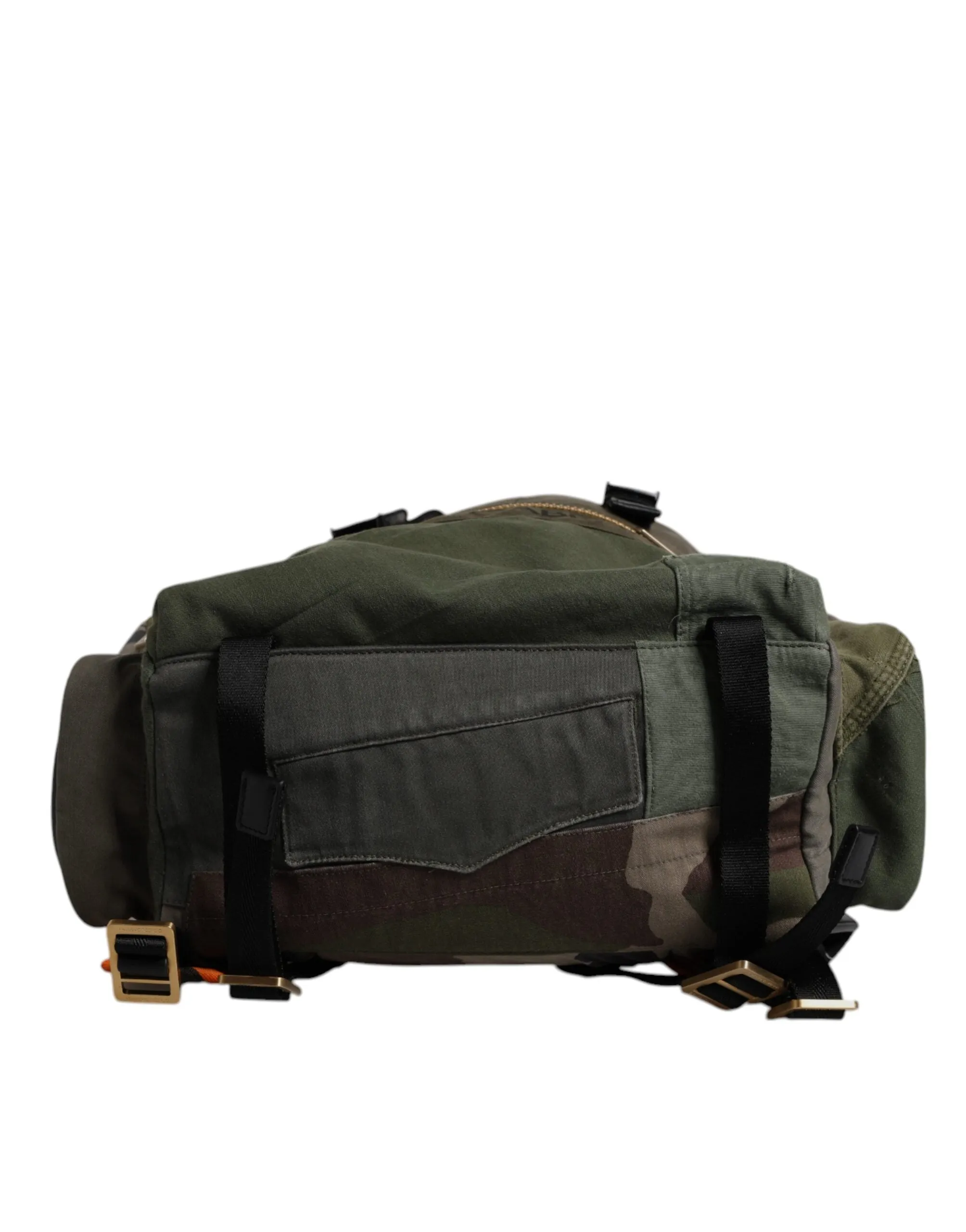 Bag Convenient delivery & Dolce Green Patchwork Unbeatable assortment School Backpack Military Gabbana