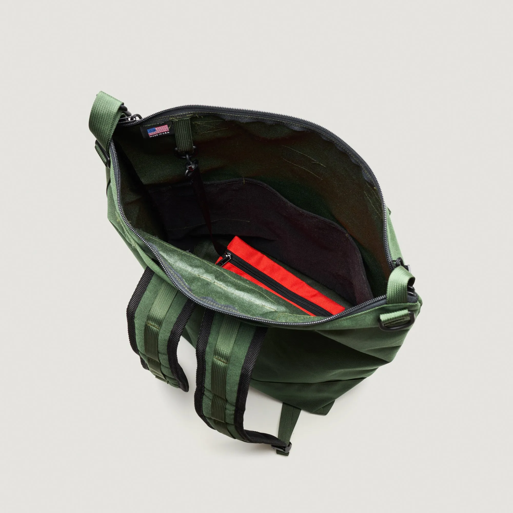 Bags in Progress Zipper Backpack - Olive