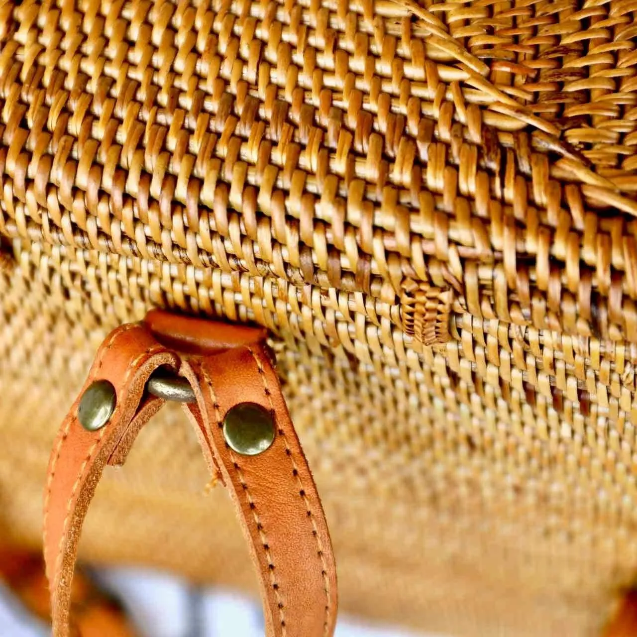 Bali Rattan Mini Backpack