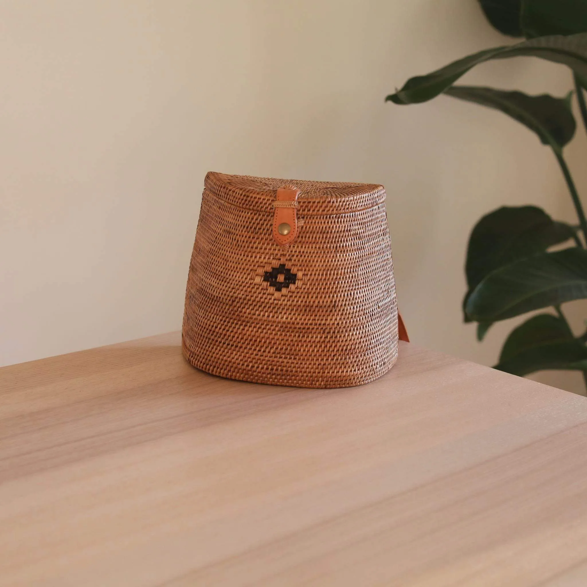 Bali Rattan Mini Backpack