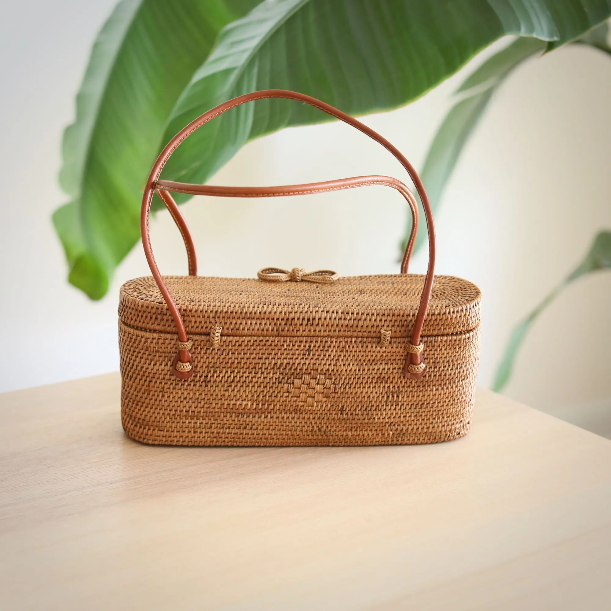 Bali Underarm Rattan Bag