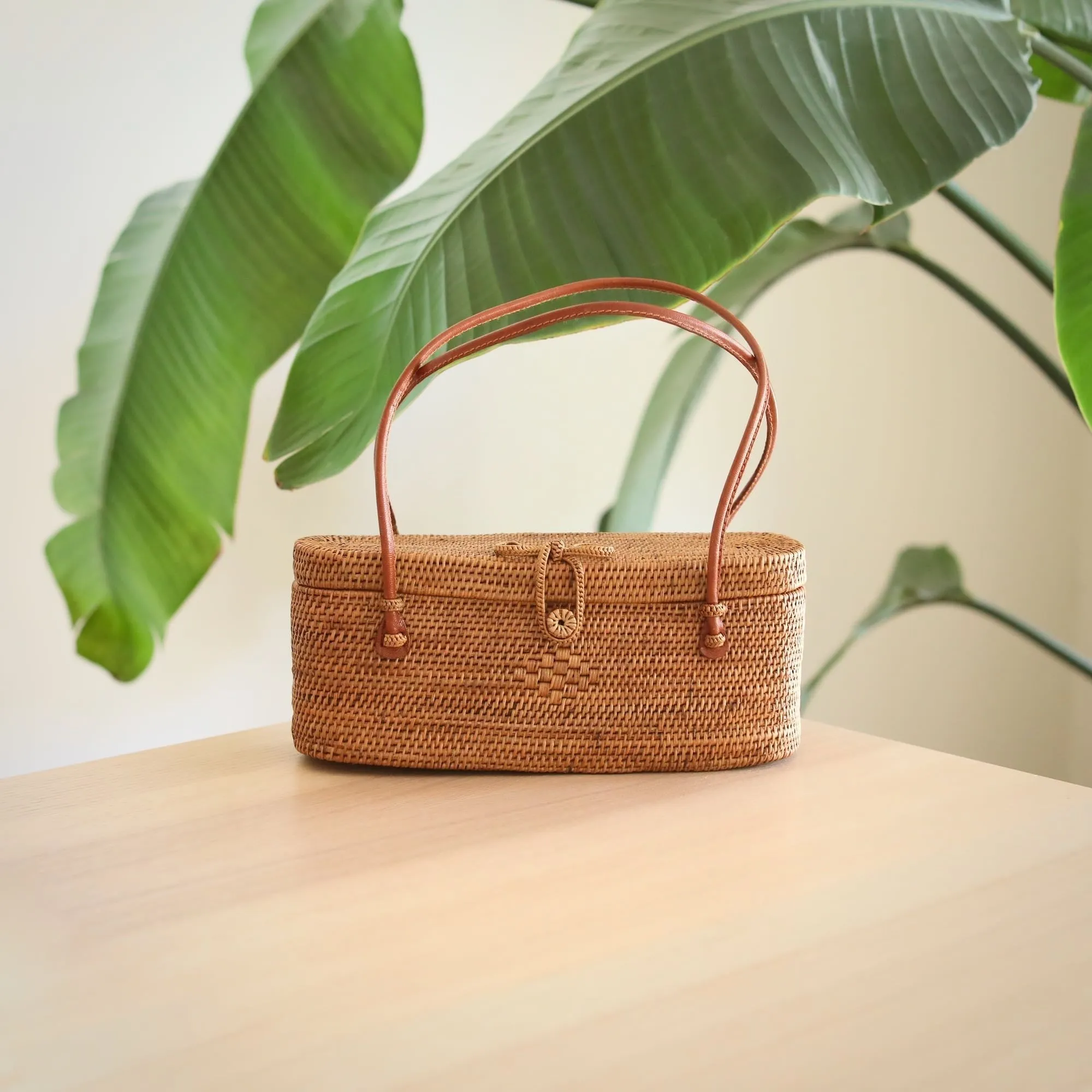 Bali Underarm Rattan Bag