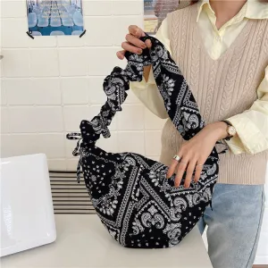 Bandana Purses Tote Bags 2021 New  Women Handbags Ladies Luxury Cute Designer  Purses Handbags