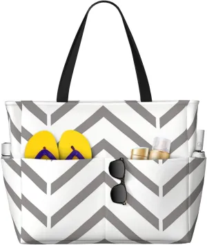 Beach Bags For Women, Beach Tote Bags With Zipper