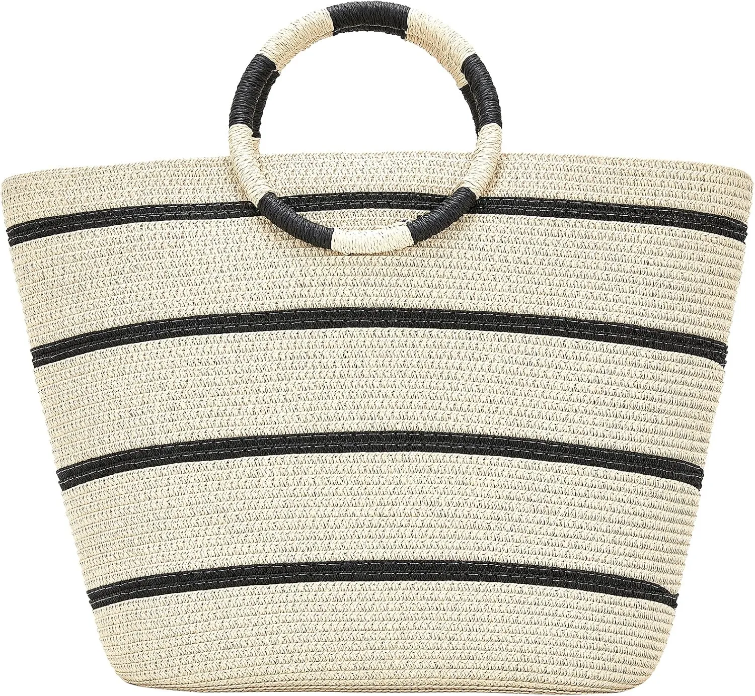 Beach Bags for Women Straw Tote Bag Summer Beach Bag Large Woven Straw Bag for Beach Vacation Holiday