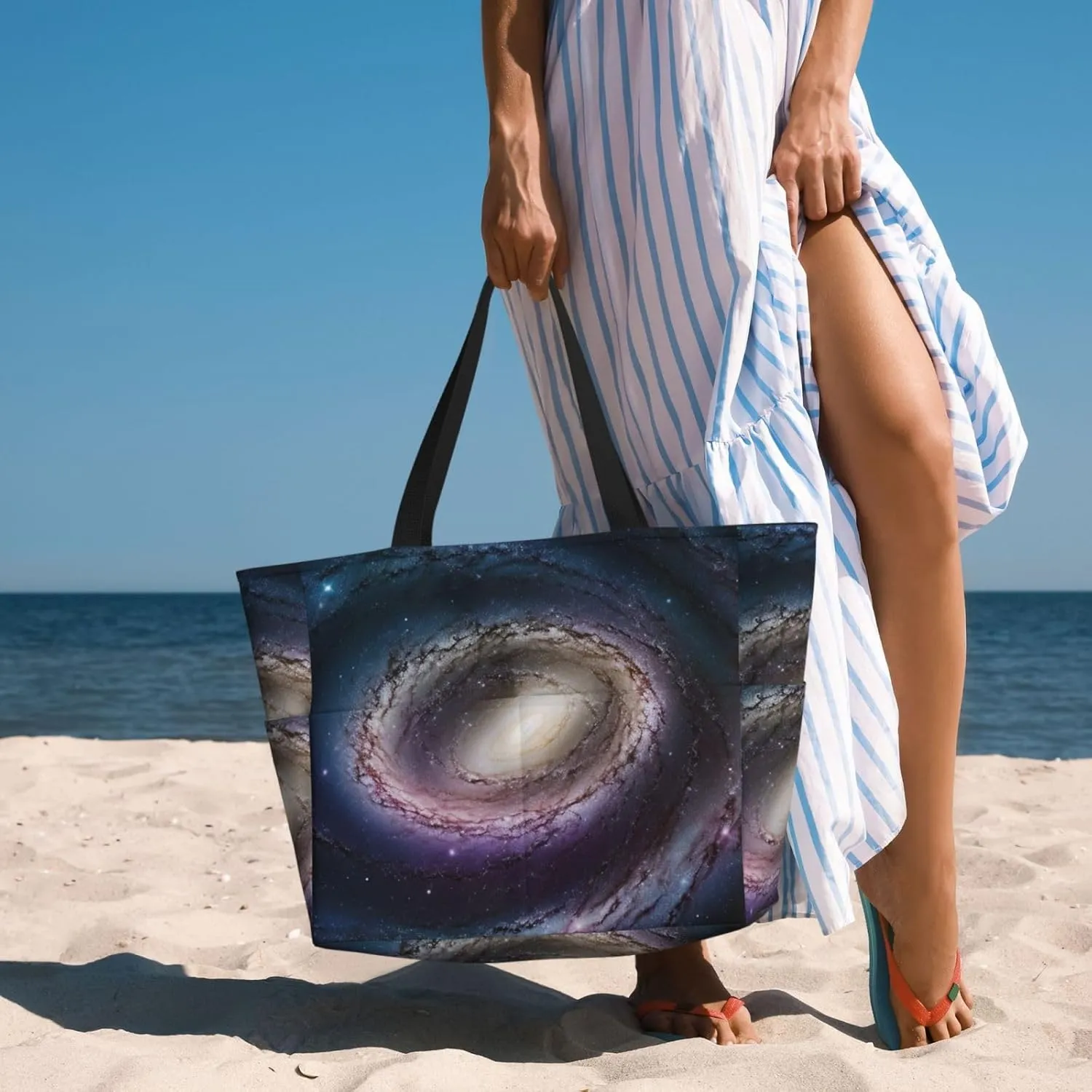 Beach Tote Bag for Women Oversized Travel Weekender Bags Skate boards Waterproof Pool Bag Beach Accessories