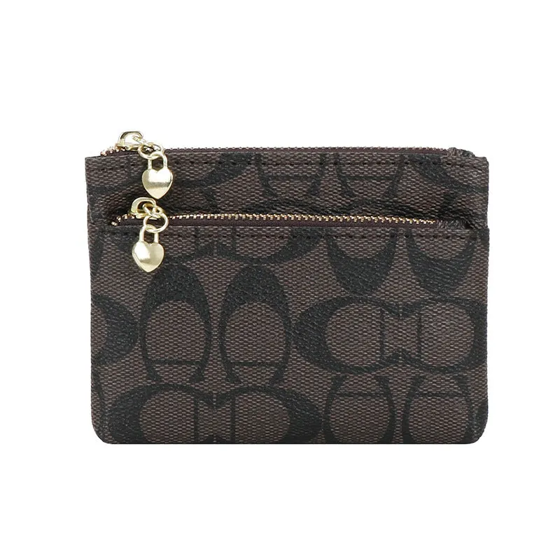 Beautiful Women's Zipper Clutch Mini Short Coin Purses