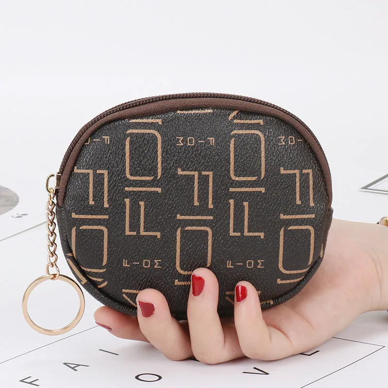 Beautiful Women's Zipper Clutch Mini Short Coin Purses