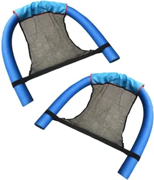 BESPORTBLE 2pcs Swimming Chair Net Pocket Outdoor Chaise Lounge Outdoor Toys Bath Toys for Inflatable Pool Float Mesh Swimming Pool Chairs Water Floating Chair Floating Stick Net