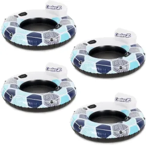 Bestway CoolerZ Rapid Rider Inflatable Blow Up Pool Chair Tube