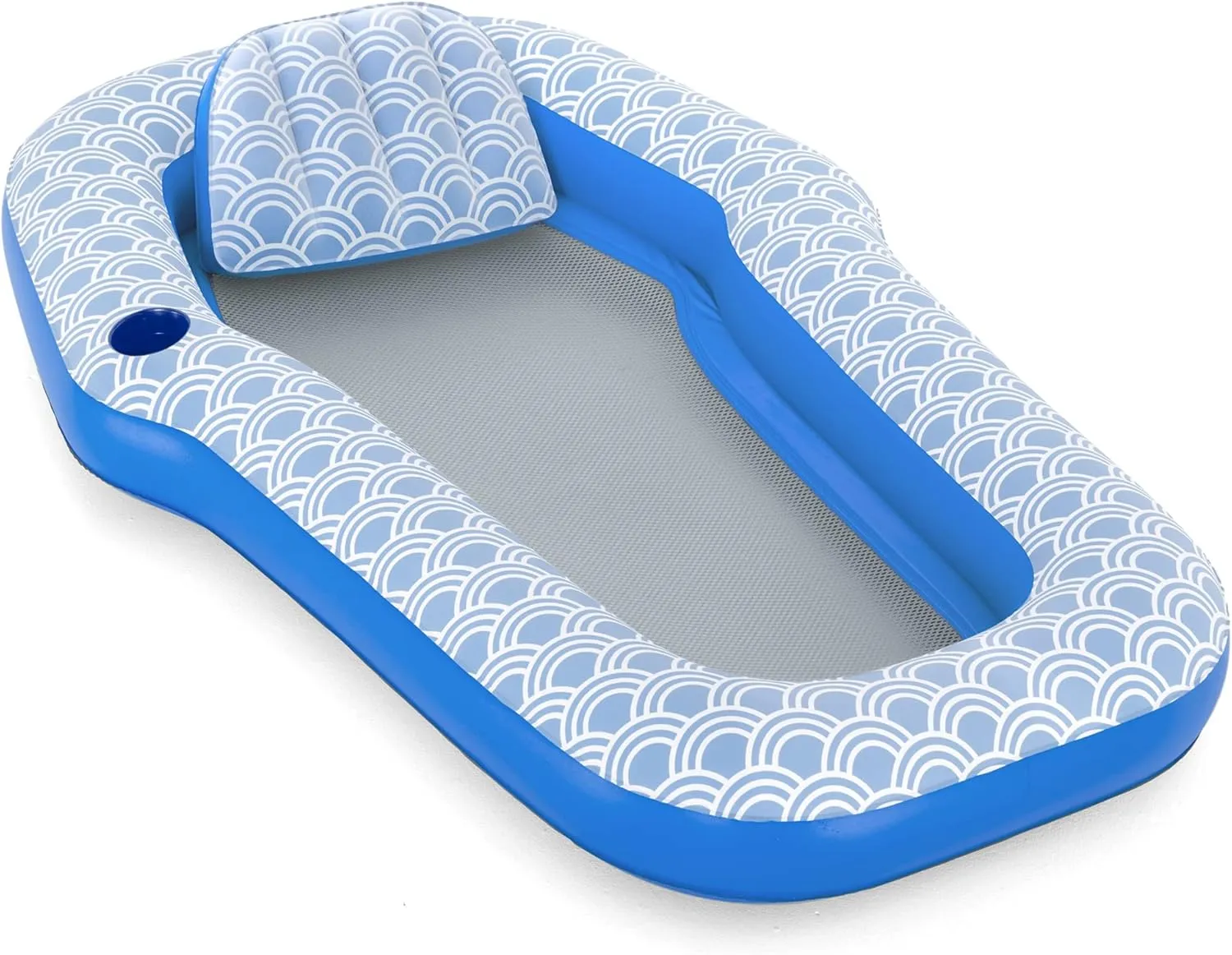 Bestway H2OGO! Deluxe Comfort Plush Pool Floats | Singe and Double Lounges and Loungers for Adults
