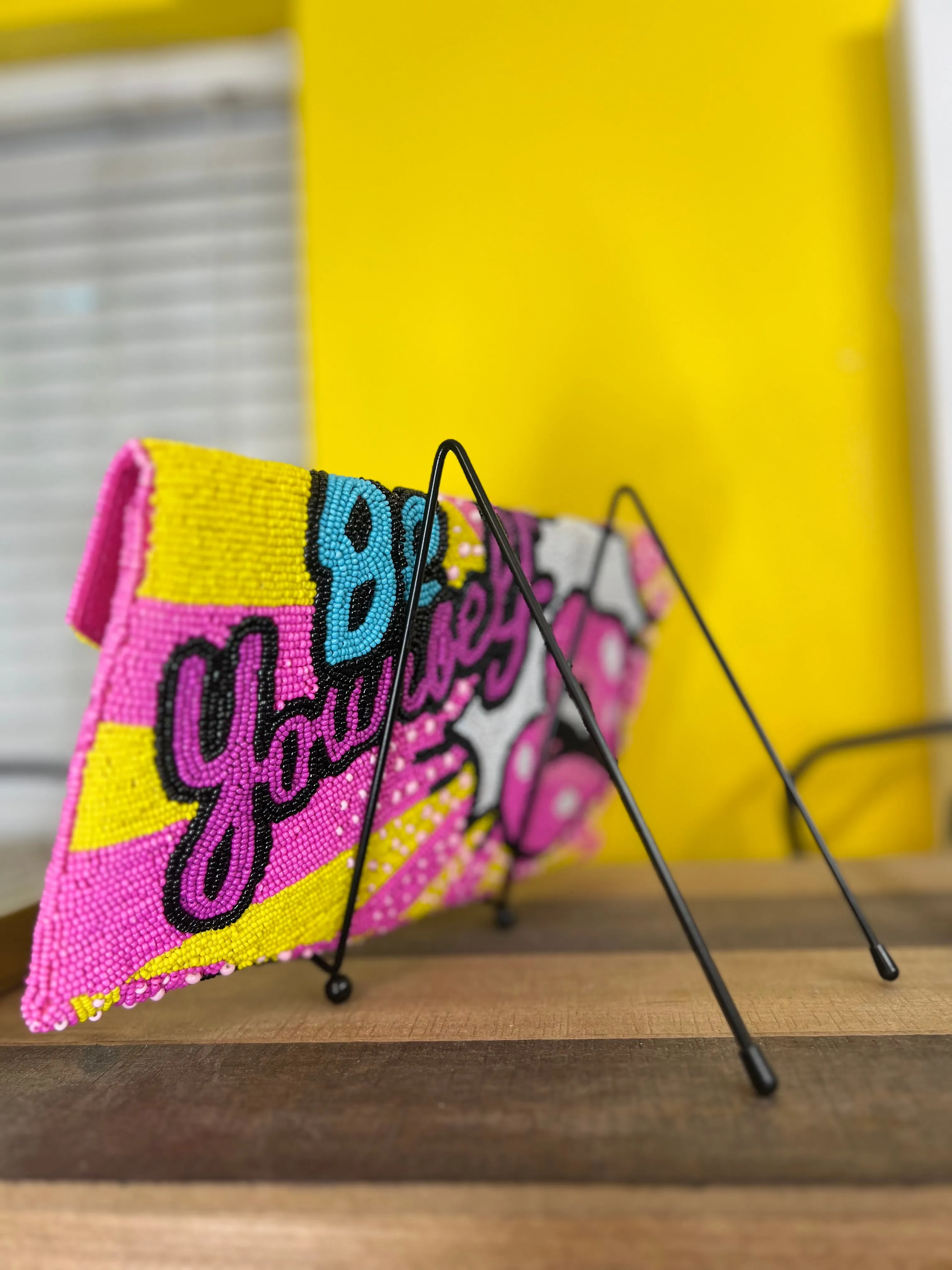 BeYou Bedded Intricate Clutch/Sold Out
