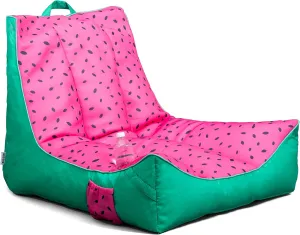 Big Joe Captain's Float No Inflation Needed Pool Lounger, Double Sided Mesh, Quick Draining Fabric