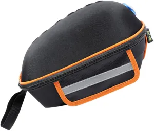 Bike Storage Bag Hard Shell Large Capacity Pouch for Bike Easy Install Rear Pack Bag Reflective Strip