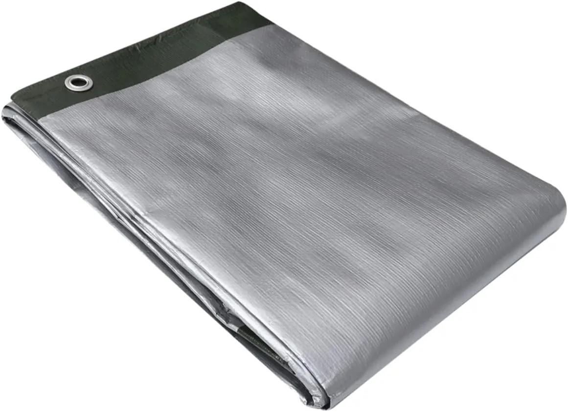 Bird Windshield Waterproof Sunshade Canopy 2m x 2m Outdoor Tarp Rainproof Easy to Store