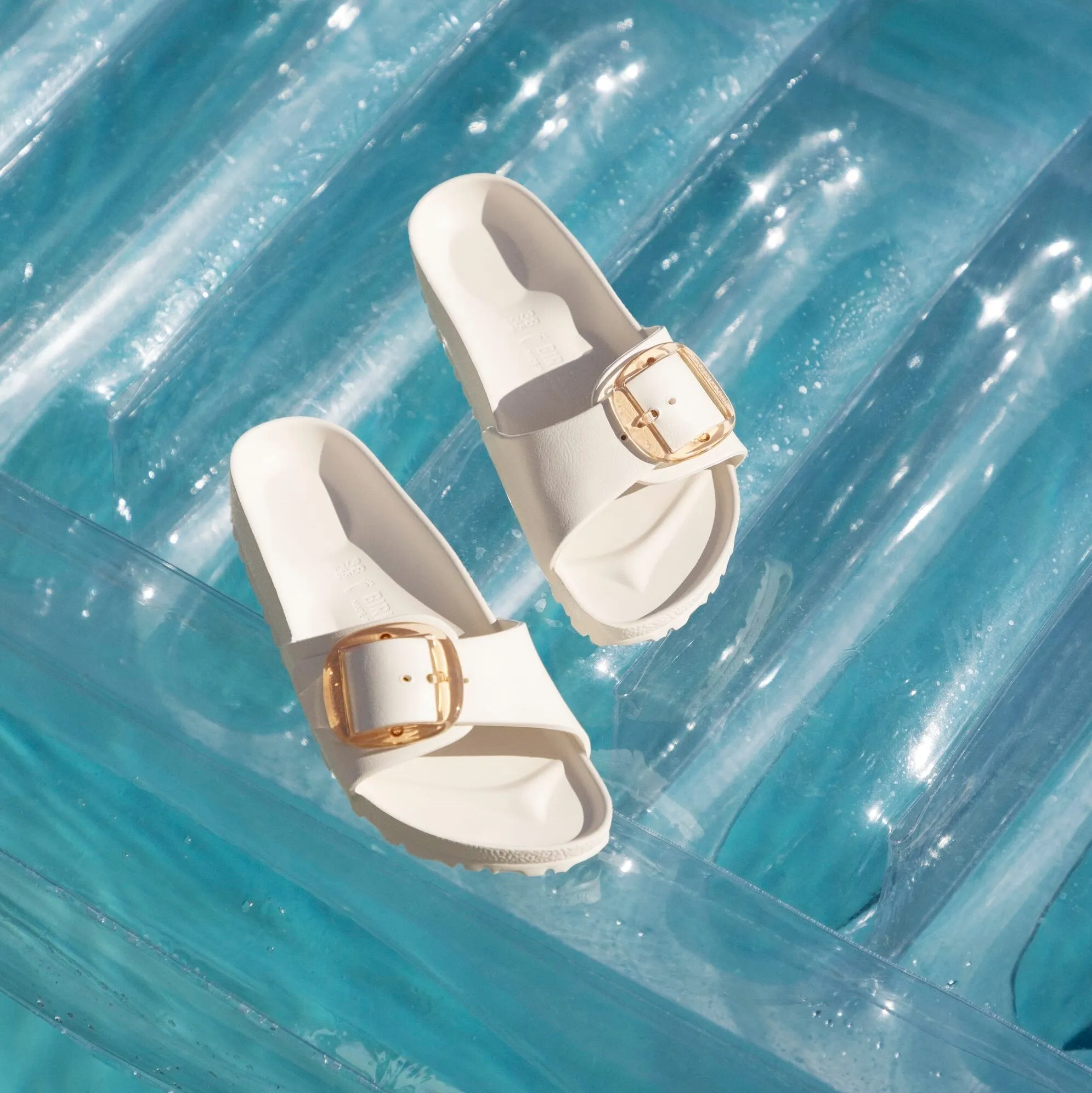 Birkenstock Madrid Big Buckle EVA eggshell