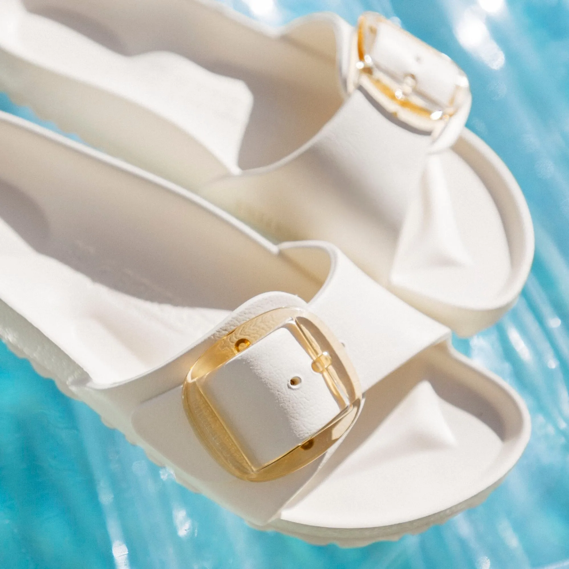 Birkenstock Madrid Big Buckle EVA eggshell