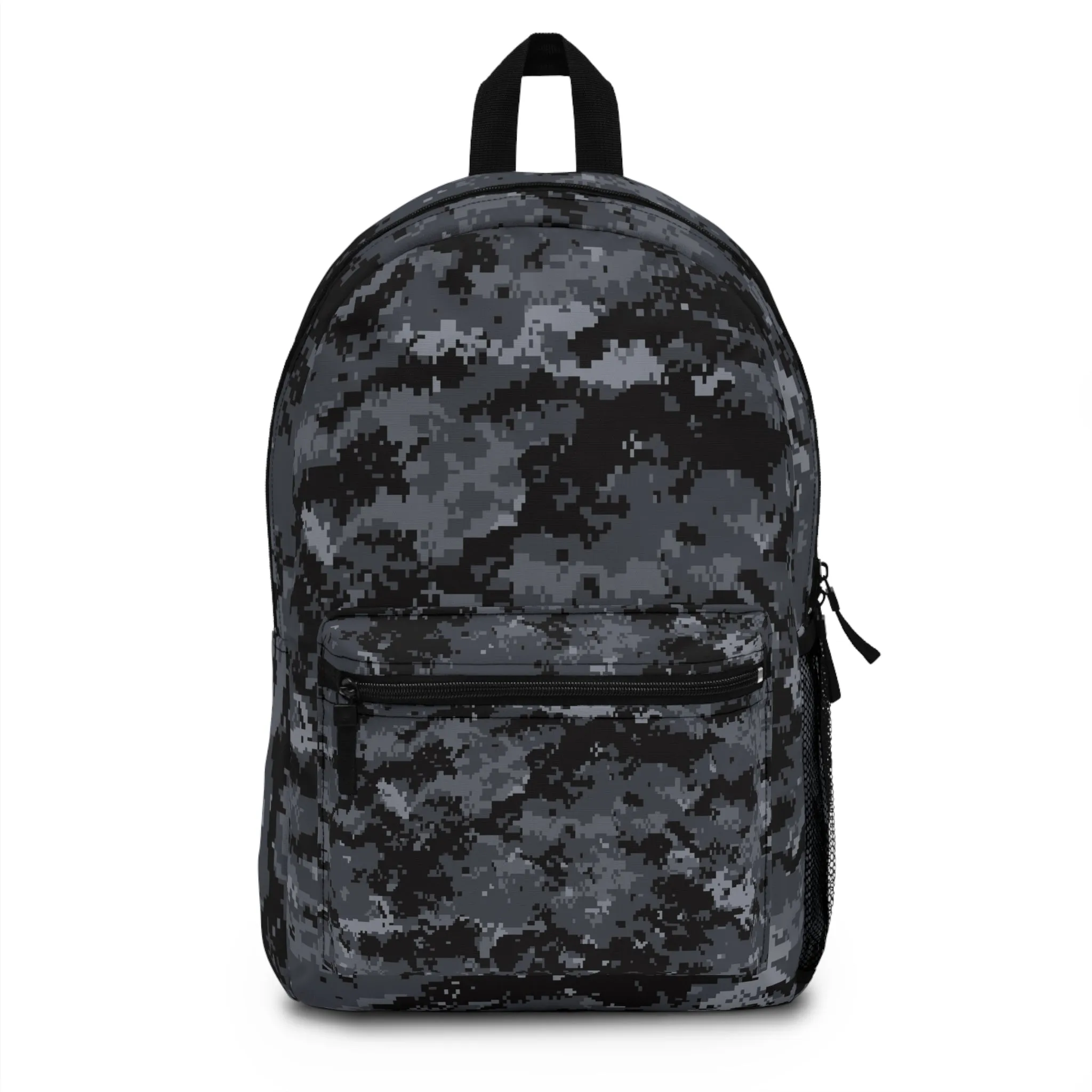Black Camouflage Backpack
