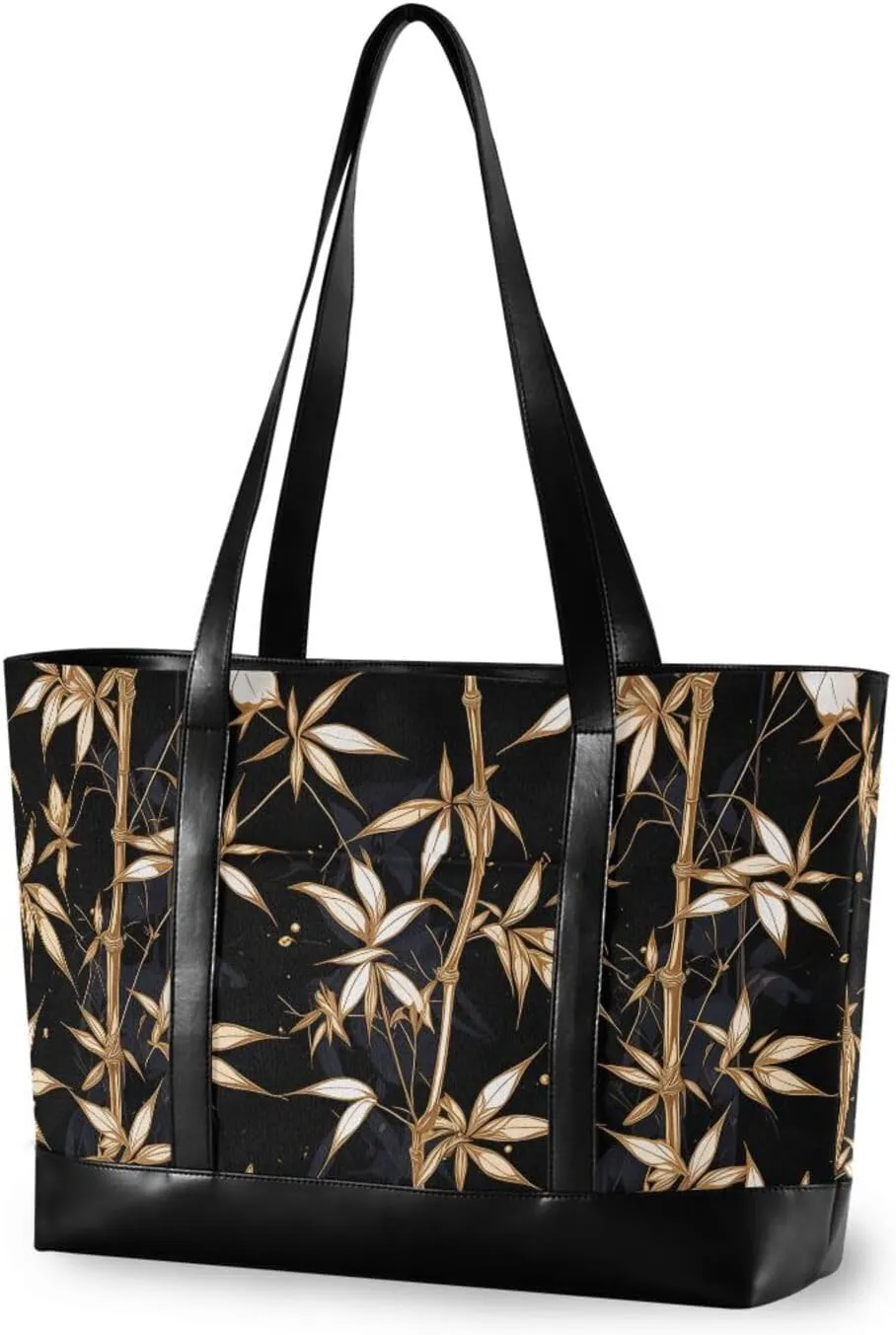Black Gold Design modern work handbags with zipper for women work with tablet maletin ejecutivo para mujer