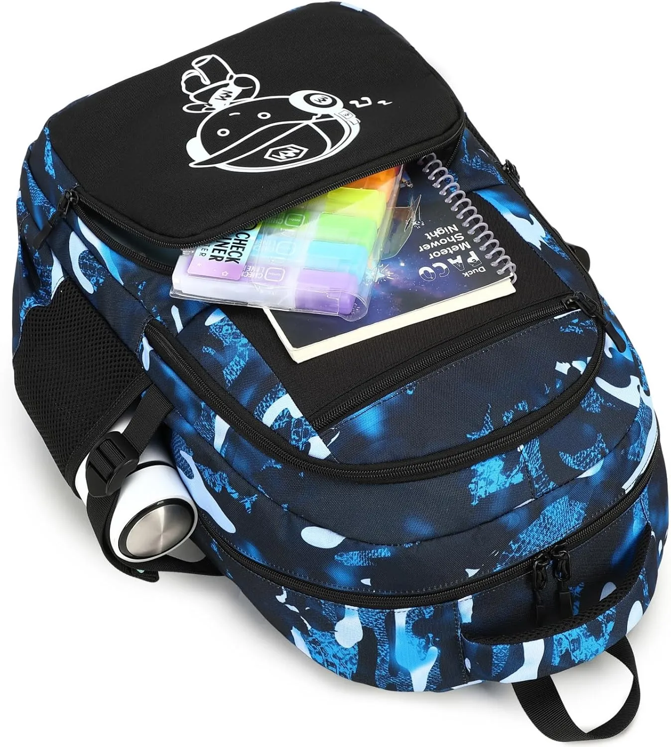 Bluboon Kids Backpack Boys Camo Bookbag Teens Elementary School Bag Daypack Travel Back Pack Middle school (Boy-camo 2pcs)