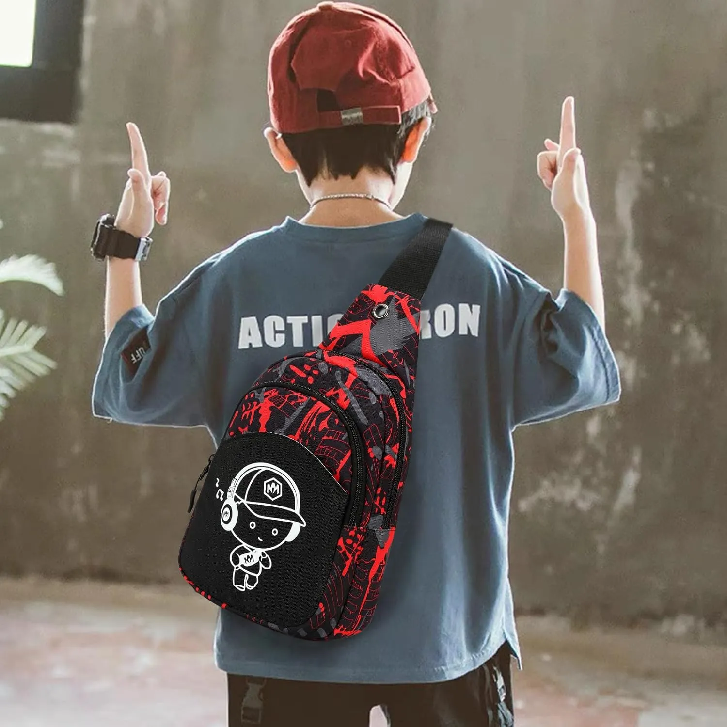 Bluboon Kids Backpack Boys Camo Bookbag Teens Elementary School Bag Daypack Travel Back Pack Middle school