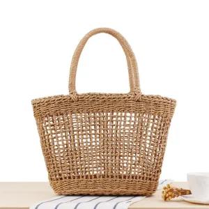 Bohemian Summer Rattan Bag