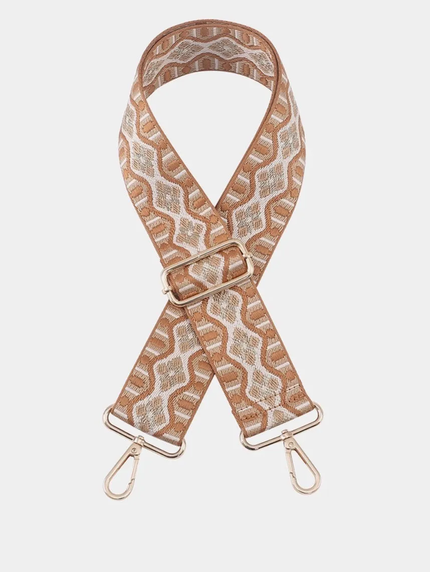 Boho Guitar Strap-Various Designs and Colors
