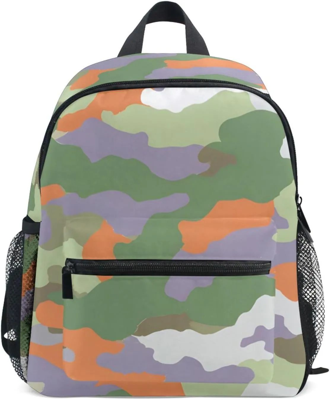 Bolaz Upgraded Backpack for School Teenagers Girls Boys-Camouflage Army Pattern,Travel Bag with Chest Buckle and Whistle