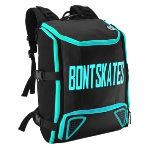 Bont - Kids Black/Pool Party Blue Skate Backpack