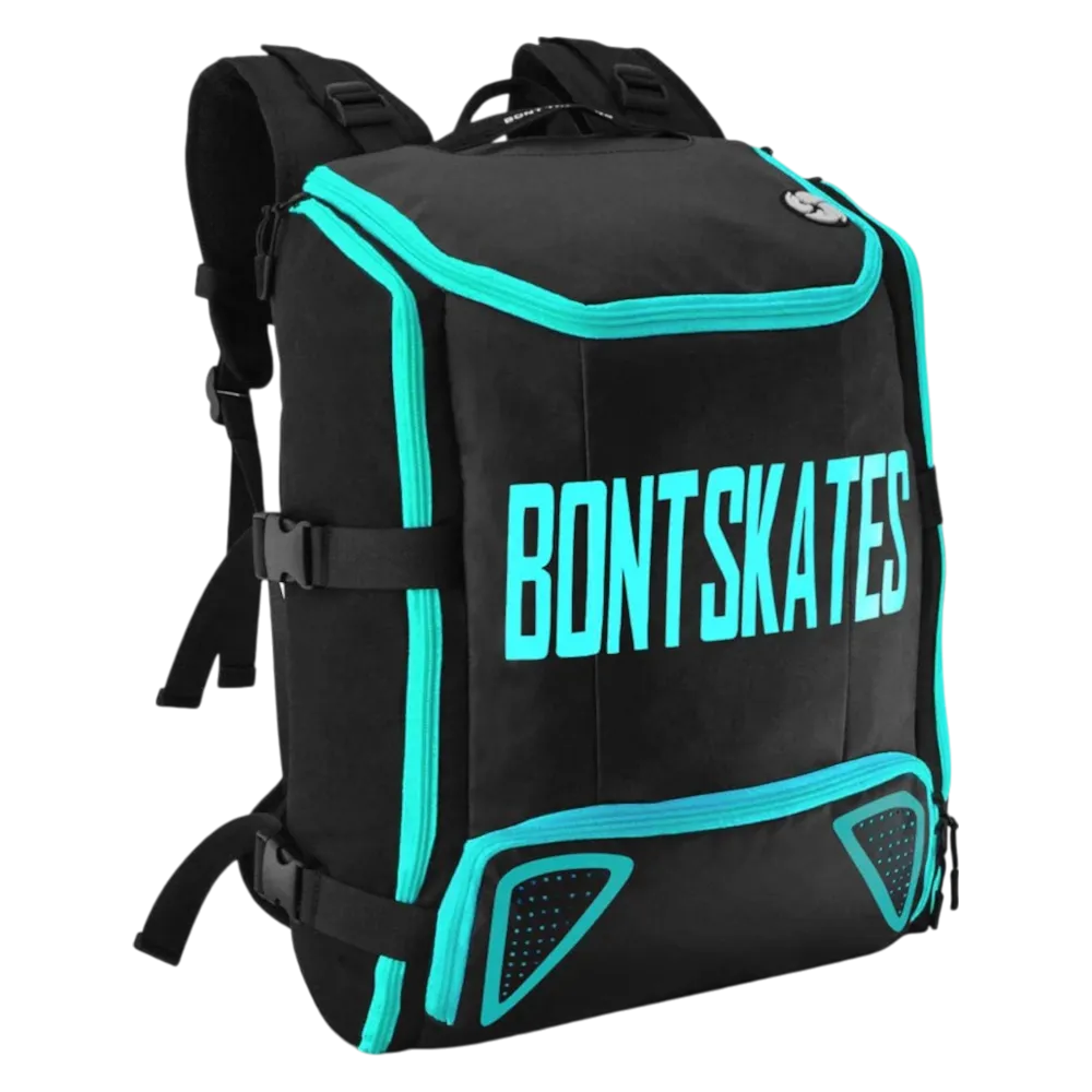 Bont - Kids Black/Pool Party Blue Skate Backpack