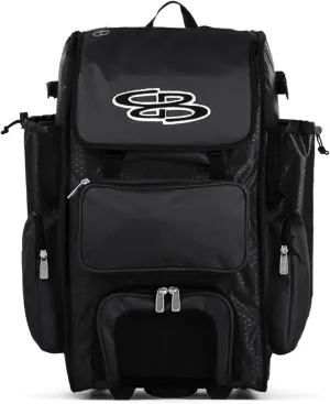 Boombah Superpack Hybrid Rolling Bat Bag - Wheeled & Backpack Version