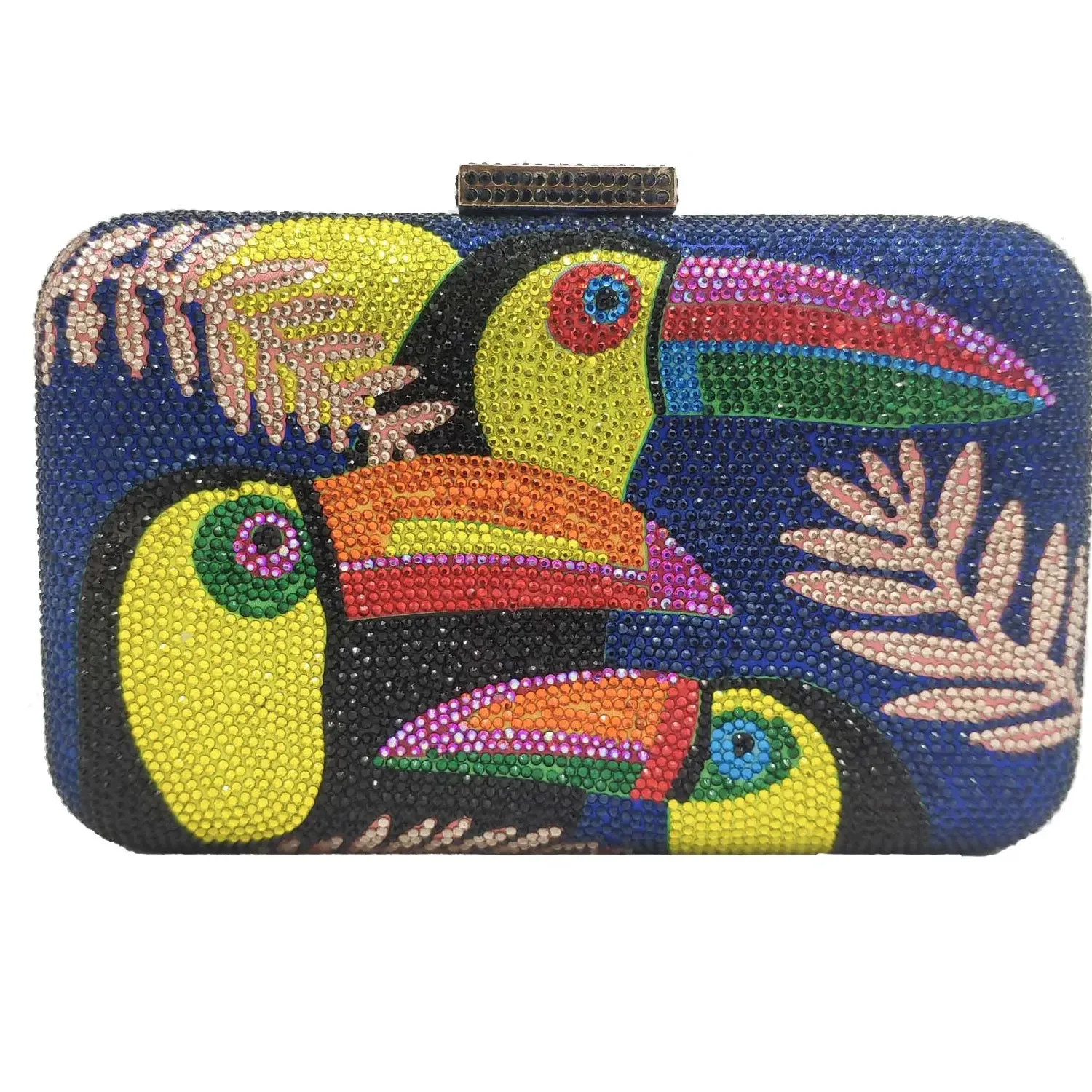 Boutique Toucan Crystal Clutch
