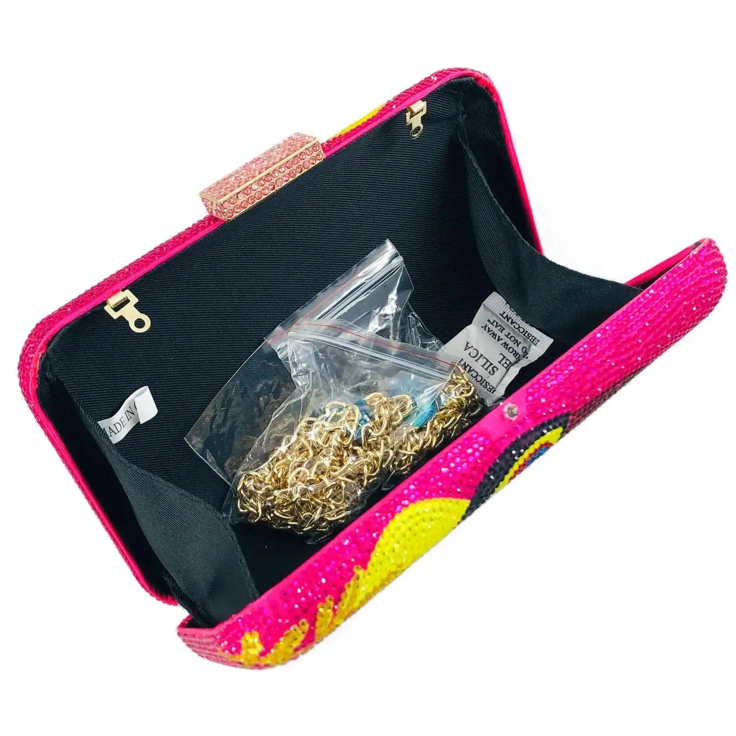 Boutique Toucan Crystal Clutch