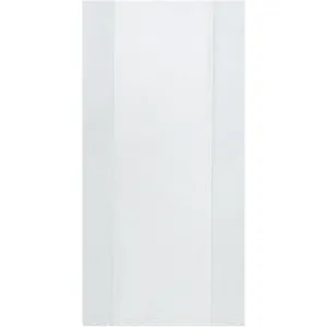 Boxes Fast BFPB1365 Gusseted 1 Mil Poly Bags, 6" x 3" x 15", Clear (Pack of 1000)