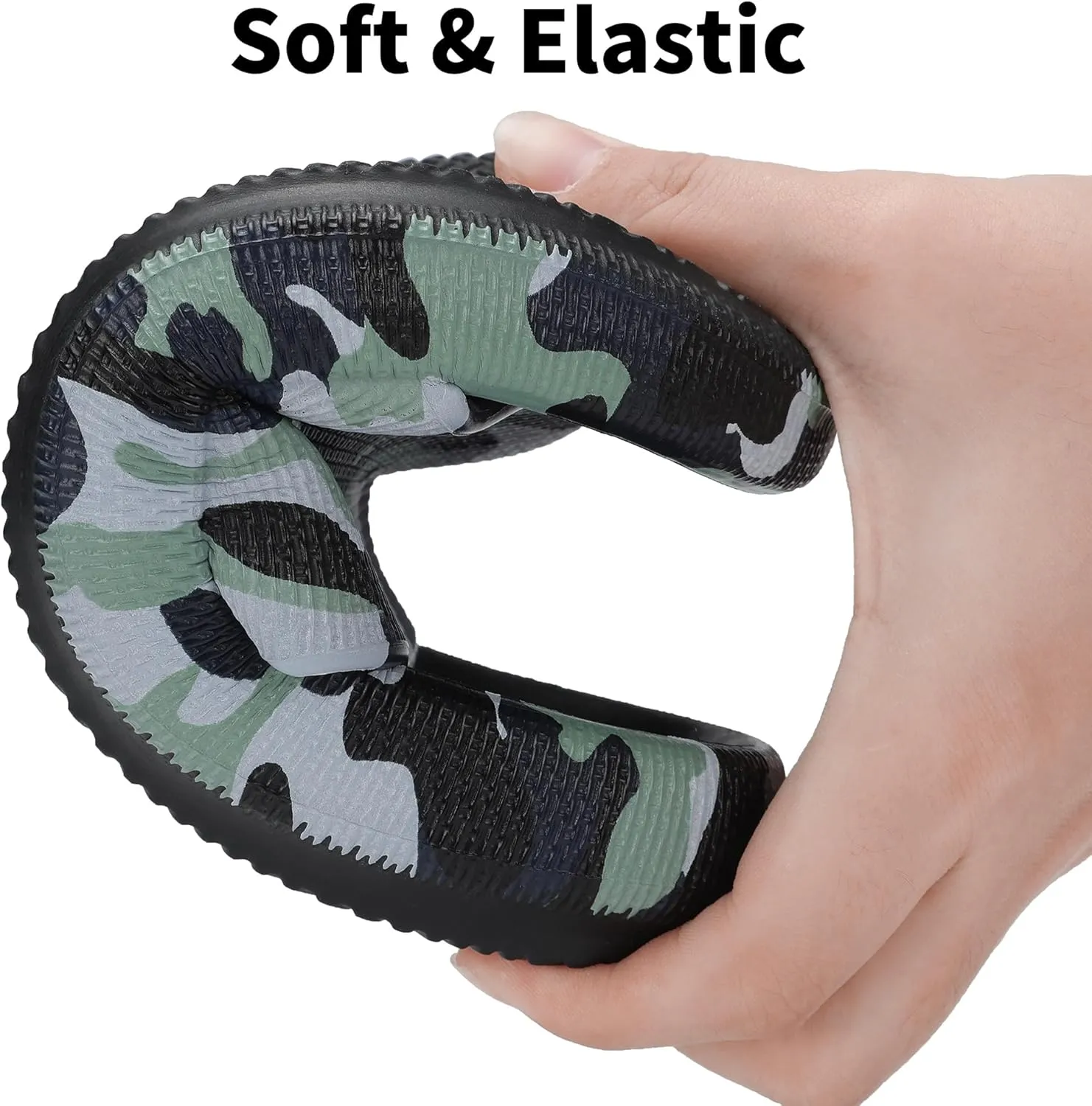Boys and Girls Cloud Slides for Kids – Non-Slip Summer Slippers Lightweight Beach, Pool, and Indoor Shower Sandals