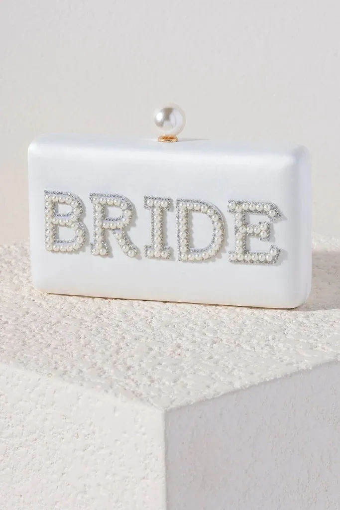 Bride Pearl Minaudiere Ivory
