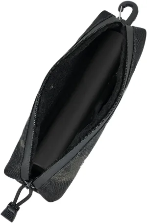 Buraku Heat-Resistant Suppressor Pouch – Tactical MOLLE Pistol Silencer Bag, Fireproof Carbon Felt Lining, Fits 8-10 Inch Suppressors