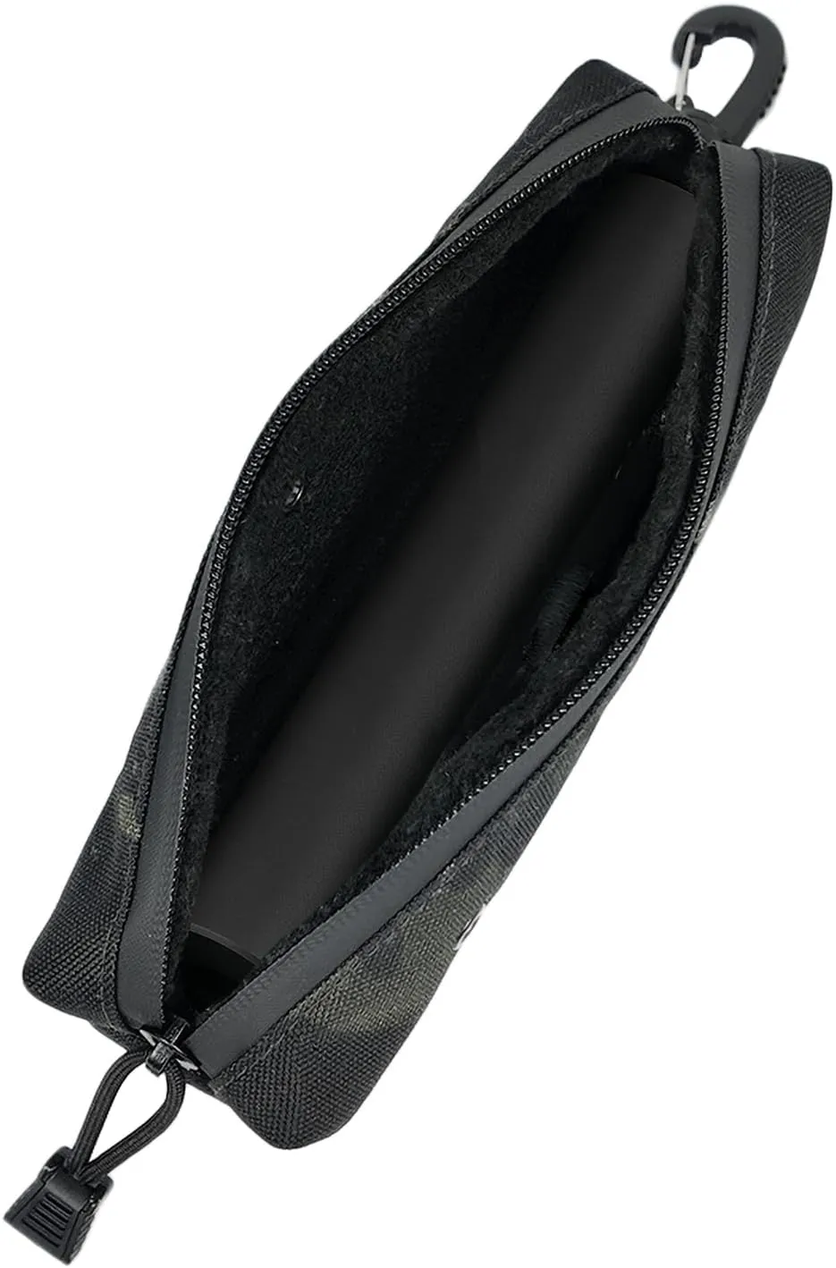 Buraku Heat-Resistant Suppressor Pouch – Tactical MOLLE Pistol Silencer Bag, Fireproof Carbon Felt Lining, Fits 8-10 Inch Suppressors