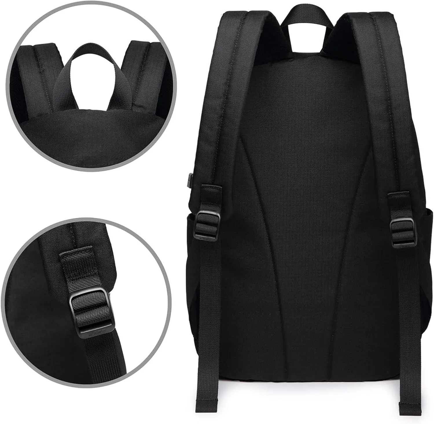 Camouflage background Backpack, 17 Inch Travel Business Laptop Backpack With USB Port for Women Men