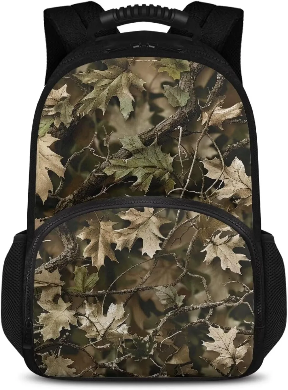 Camouflage Forest Lunch Box Backpack for Women Men Insulated Cooler Backpack Lunch Bag Soft Backpack With Cooler Compartment 17inch Casual Daypack Camo Laptop Bags College Bookbag